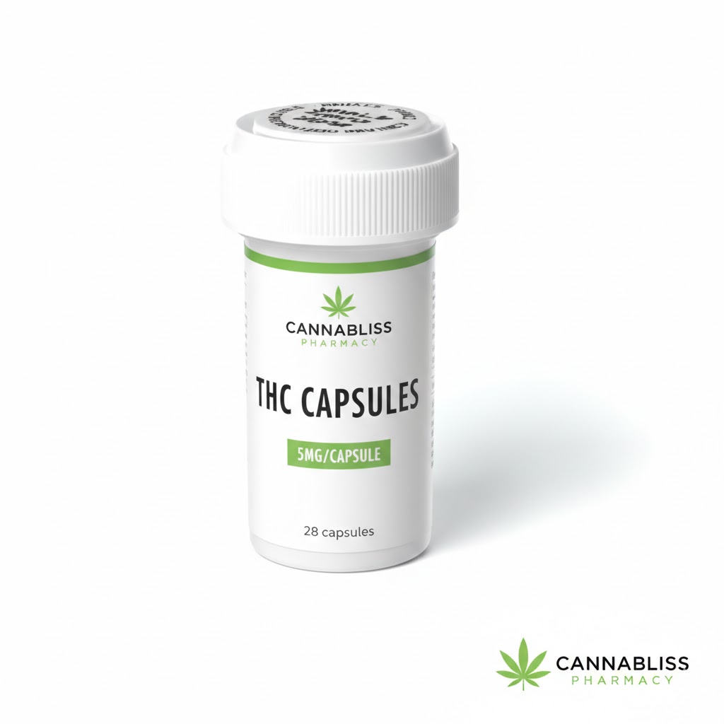 THC Capsules 5mg - Medical Cannabis Australia